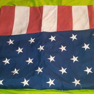 Large Valley Forge used USA flag